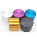 63mm high quality smoke cylindrical unique shaped Spice Crusher  Herb Grinder